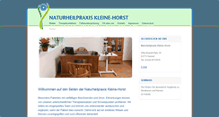 Desktop Screenshot of praxis-kleine-horst.de